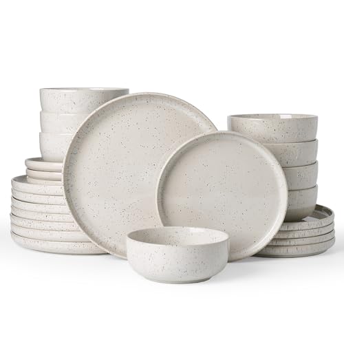 Meteor 24 Piece Stoneware Dinnerware Set