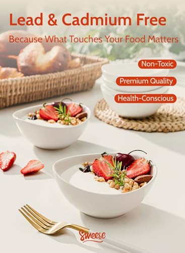 Porcelain Bowls Set 5 Inch (4 Count)