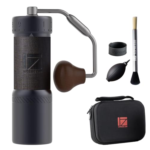 J Ultra Manual Coffee Grinder Iron Gray