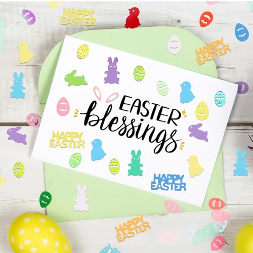 Easter Confetti Party Table Decorations