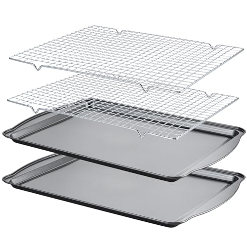 Baking Sheet with Cooling Racks (25 Count)