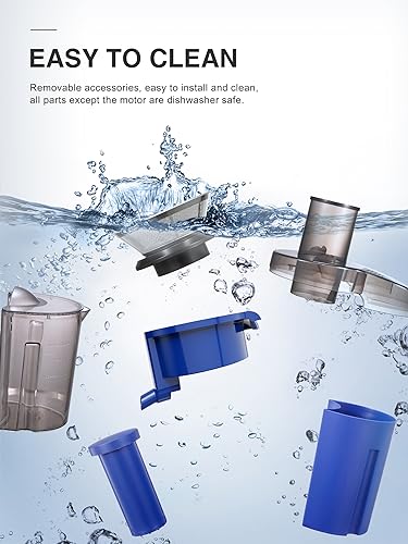 Juicer Machine 800W Centrifugal Juicer with Wide Mouth Feed Chute