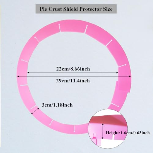 Adjustable Pie Crust Shields Baking Protectors