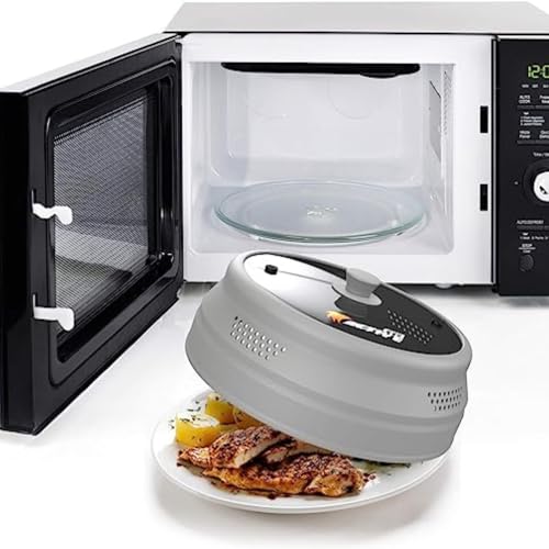 Collapsible Microwave Cover for Food