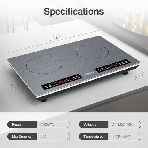 Double Induction Cooktop