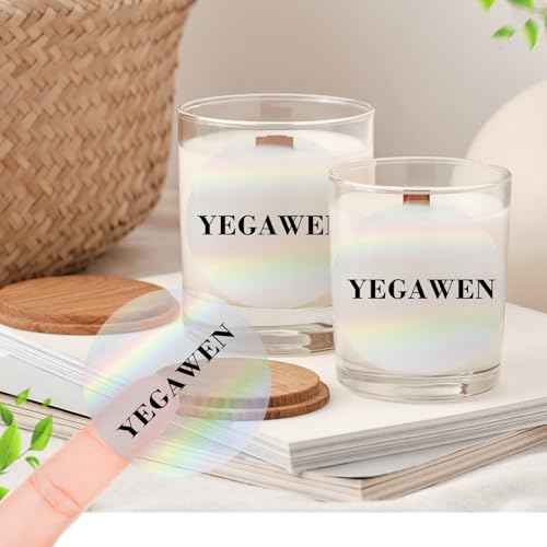 3" Round Transparent Clear Thermal Label Stickers