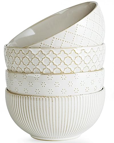 Ceramic Soup Bowls (4 Count)