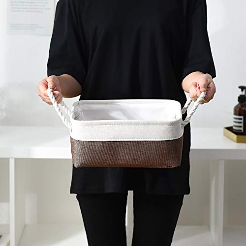 Small Storage Baskets for Shelves (4 Count)
