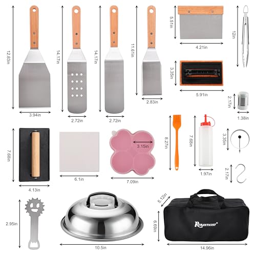 132PC Professional Griddle Accessories Kit