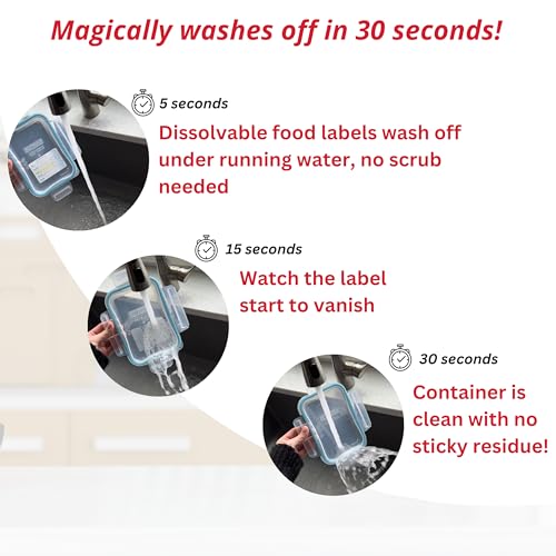 2x3 Dissolvable Food Labels