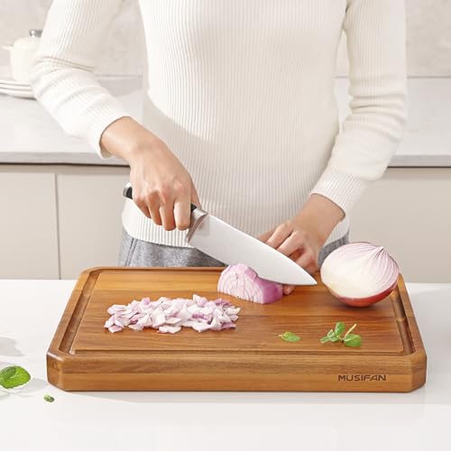 Acacia Wood Cutting Boards for Kitchen