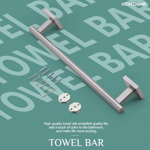 Towel Holder 16 Inch Bathroom Hand Towel Bar for Bath Kitchen Toilet Brushed Nickel Stainless Steel B4005BR