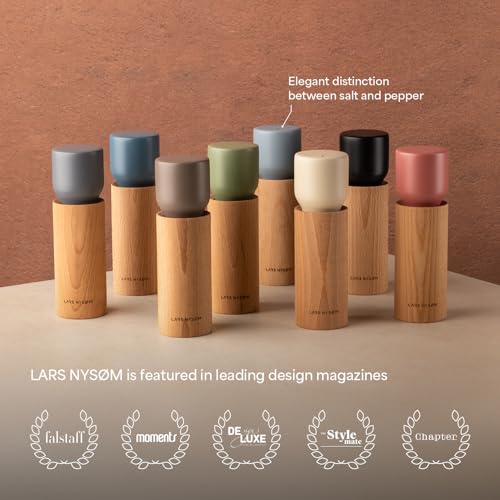 Wooden Salt and Pepper Grinder Set Manual
