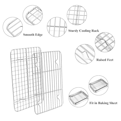 Baking Sheet with Rack Set