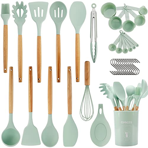 Silicone Kitchen Utensils Set (35 Count)