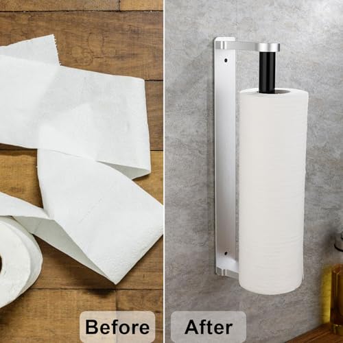 Paper Towel Holder Under Cabinet