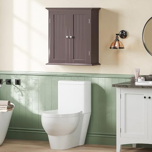 Bathroom Wall Cabinet with 2 Doors