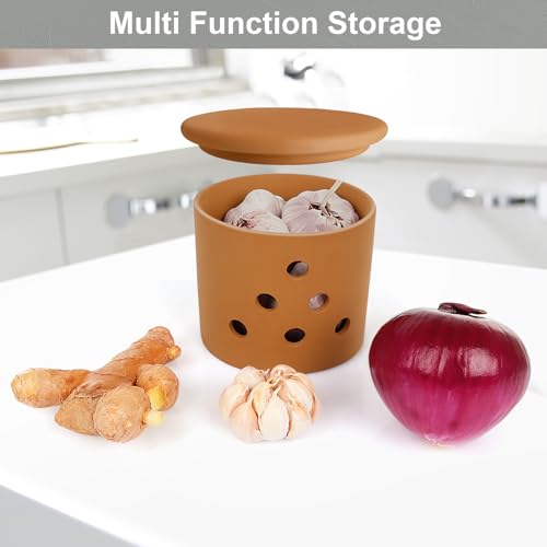 Terracotta Garlic Keeper