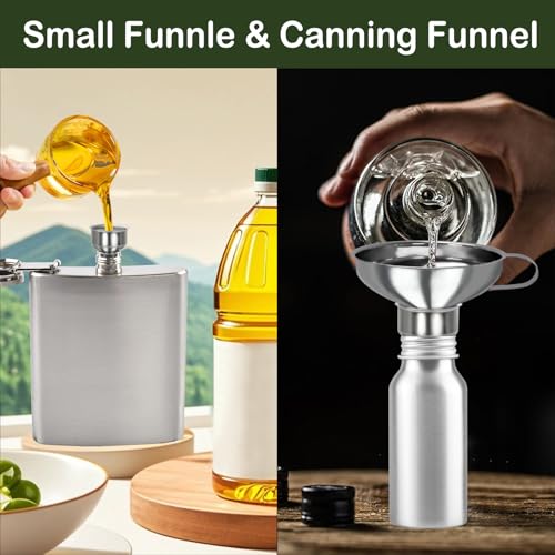 Canning Funnel for Filling Mason Jars (5 Count)