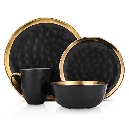 Florian Modern Porcelain Dish Set (32 Count)
