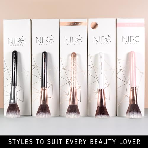 Beauty Foundation & Concealer Makeup Brush Set