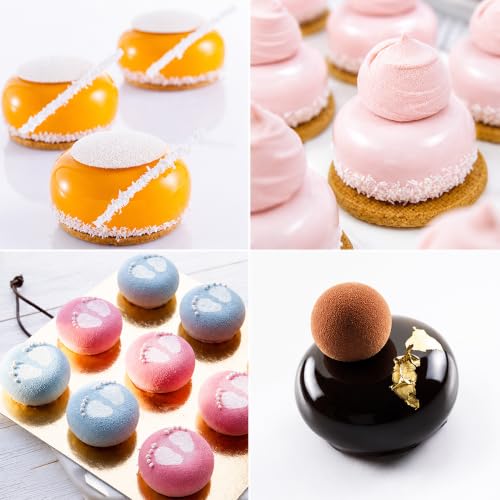 Stone Round Silicone Mold for Baking Mousse Cake