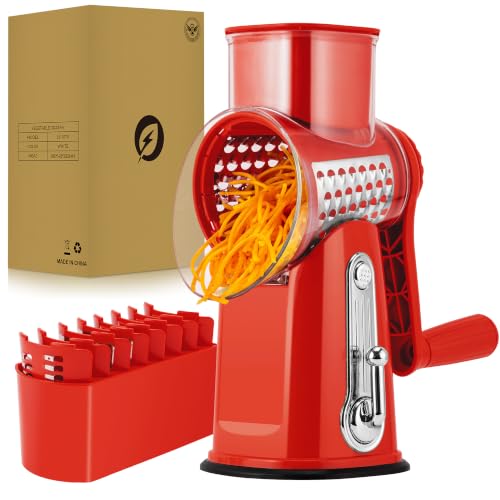 Rotary Cheese Grater 5 Blades
