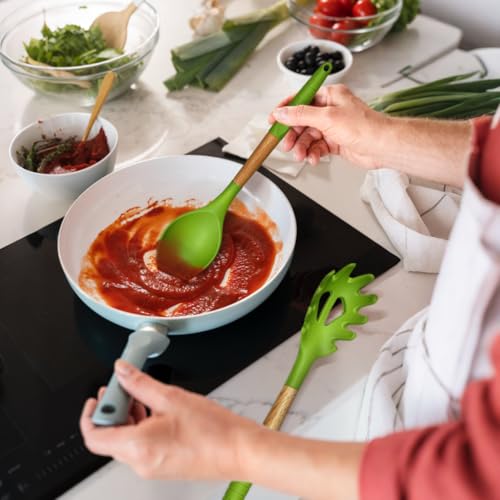 Green Silicone Kitchen Utensil Set (10 Count)