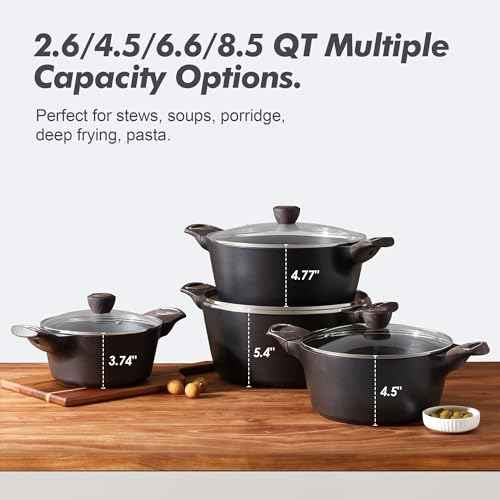 Nonstick Stock Pot with Lid
