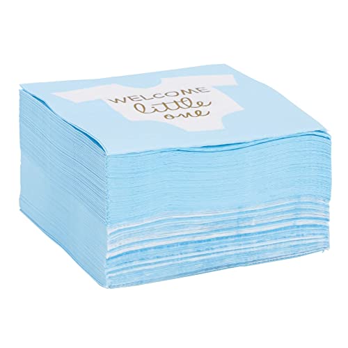 Baby Boy Shower Decorations (100 Count)