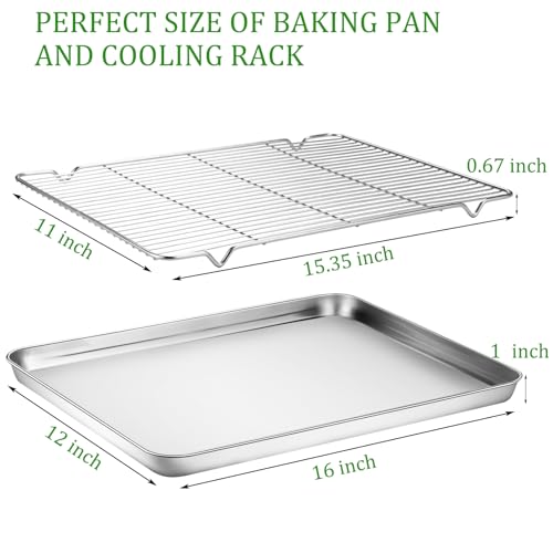 Baking Sheet with Rack Set