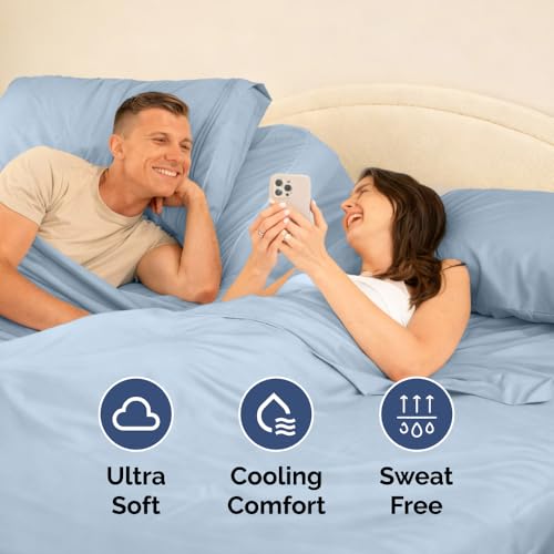 Flex Top Split Head King 4 Piece Sheet Set