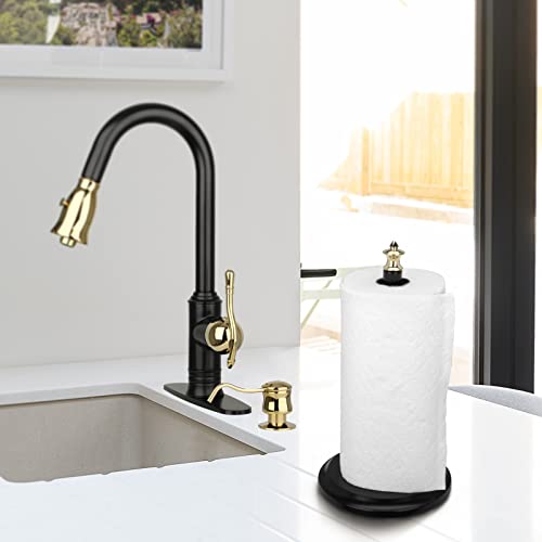 Paper Towel Holder Stand for Kitchen Countertop & Dining Room Table