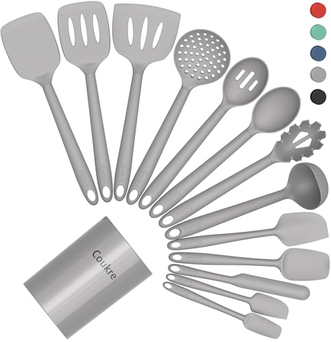 Silicone Kitchen Cooking Utensils Set