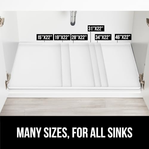 Waterproof Silicone Under Sink Mat (330 sq in)