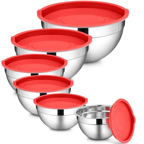 6 Pack Mixing Bowls Sets (6 Count)