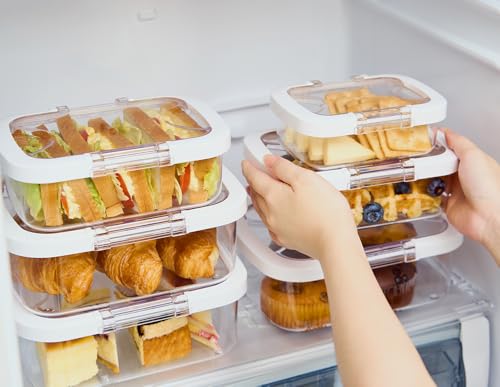 Duo Loc Meal Prep Container for Refrigerator (12 Count)