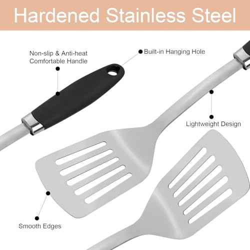3 Piece Stainless Steel Utensil Set (3 Count)