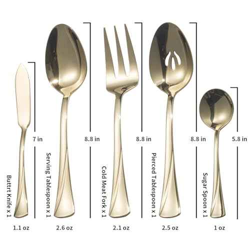 Alice Champagne Gold Mirror 45 (8.15 Count)