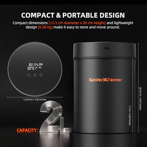 Smart Curing Jar 2L Vacuum Container for Fresh Storage