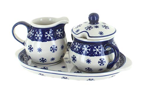 Blue Rose Polish Pottery