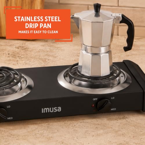 USA GAU 80306 Electric Double Burner 1750