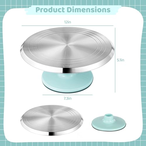 Aluminium Alloy Revolving Cake Stand