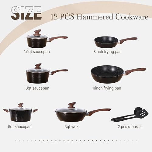 Induction Pots and Pans Set Nonstick