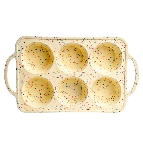 Confetti Silicone Jumbo Muffin Pan