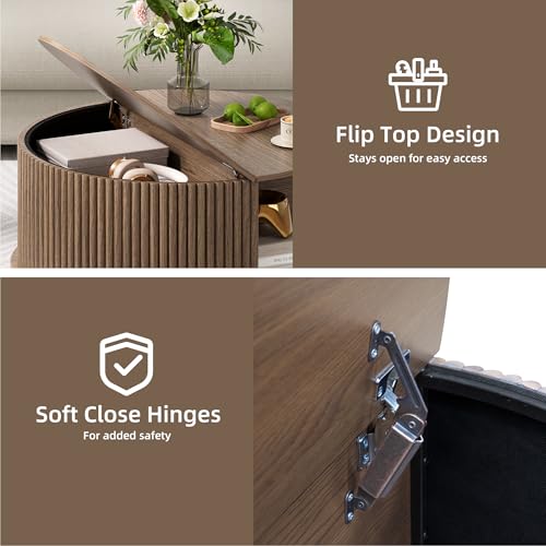 Round Coffee Tables for Living Room