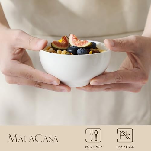 10 Oz Small Ceramic Bowls Set of 8 (8 Count)