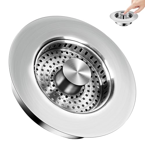 3 in 1 Kitchen Sink Stopper (2 Count)
