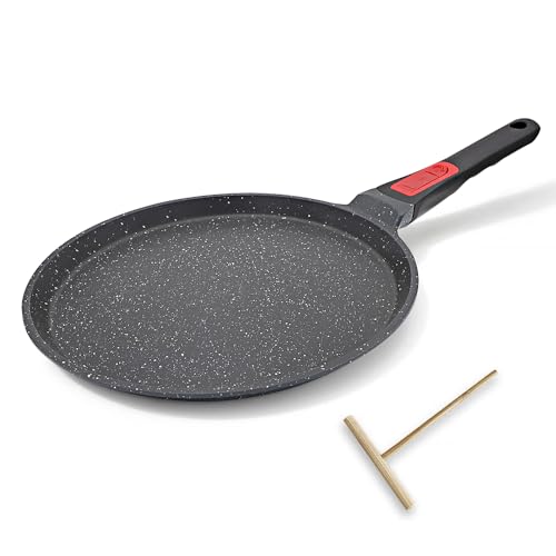 Non Stick Crepe Pan with Detachable Handle