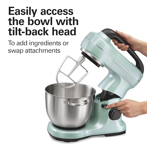 4 Qt Electric Stand Mixer With 7 Speeds